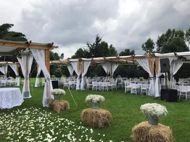 Tents and chairs